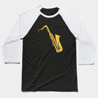 saxophone Baseball T-Shirt
